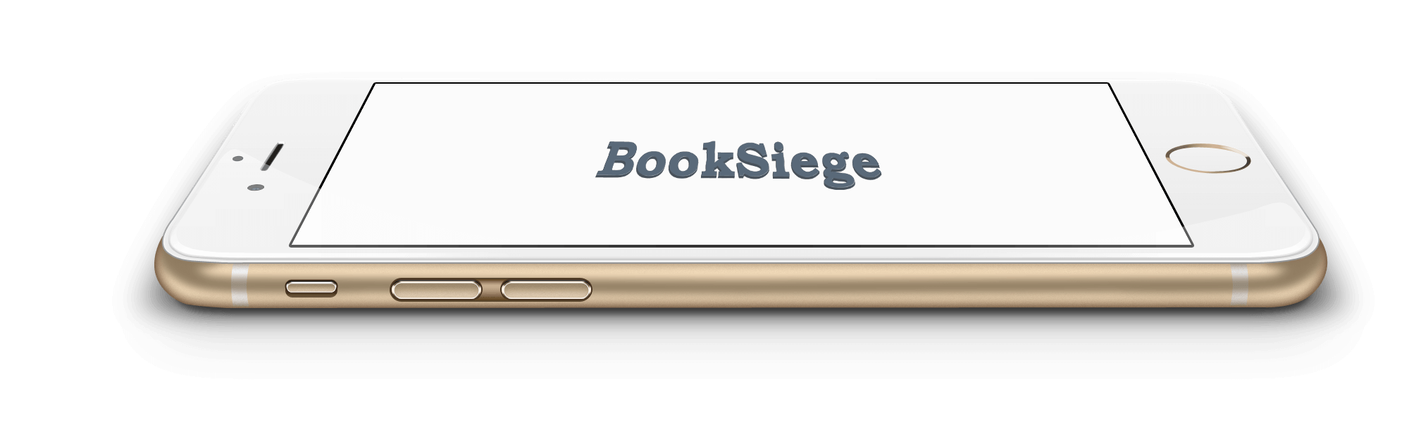 BookSiege app on iPhone